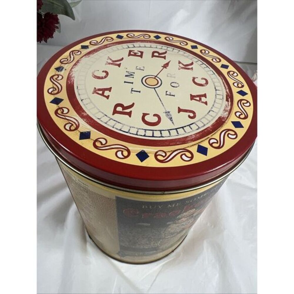 Vintage 1991 Cracker Jack Limited Edition Tin Can Container - Picture 11 of 16